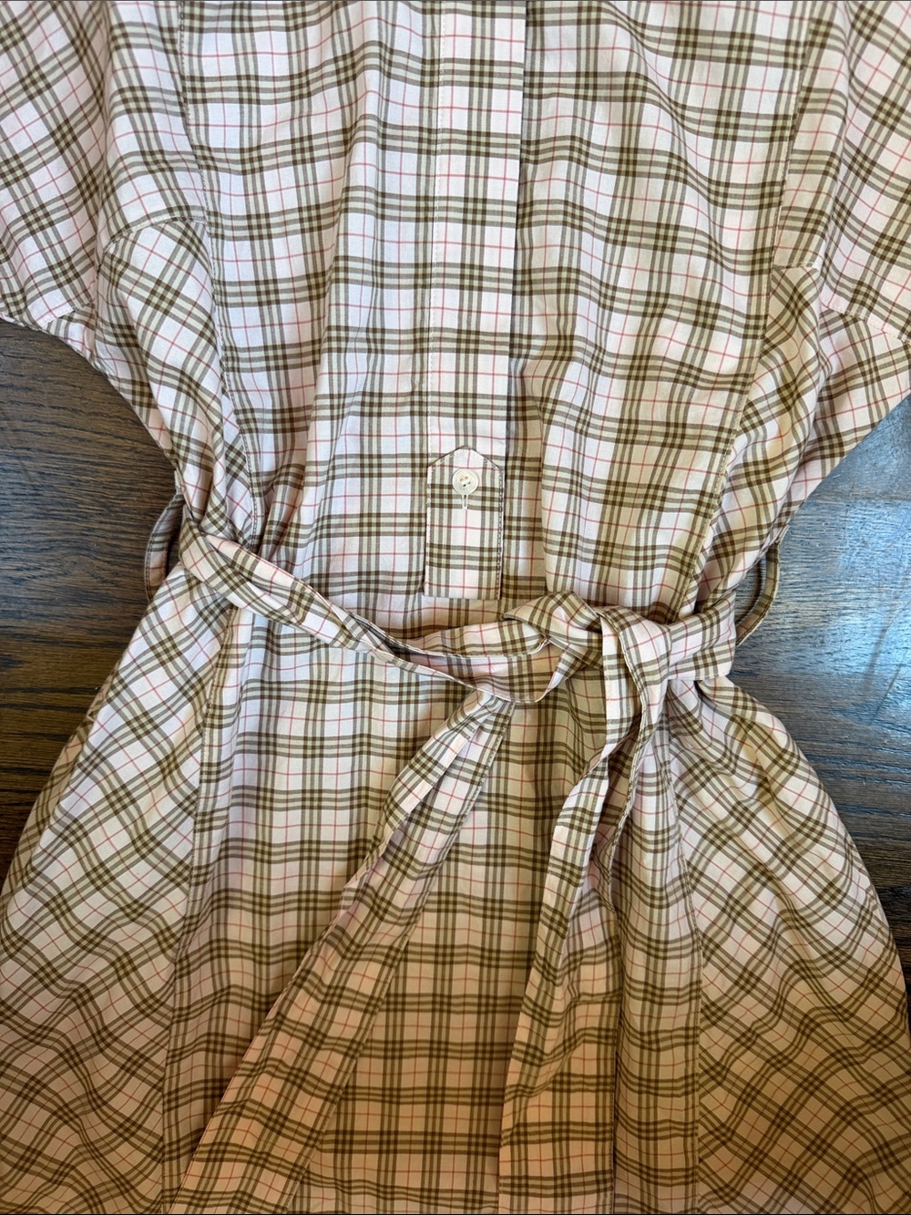 Burberry Shirt  Dress Size 2 - Picture 4 of 6